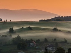 10 Poranne mgły w Gorcach II. 2013-09