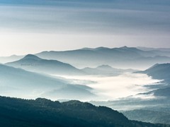 14 Dolina mgieł. Bieszczady. 2014-09