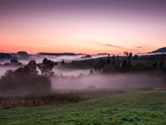 9 Poranne mgły w Gorcach I. 2013-09