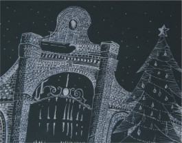 Kartka świąteczna – Boże Narodzenie, Nowy Rok