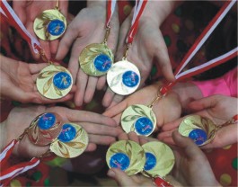 V OTWARTE  MISTRZOSTWA  MAŻORETEK POLSKI ŚRODKOWEJ