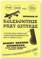 KOLĘDOWANIE PRZY GITARZE