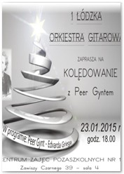 2015 KOLĘDOWANIE Z PEER GYNTEM